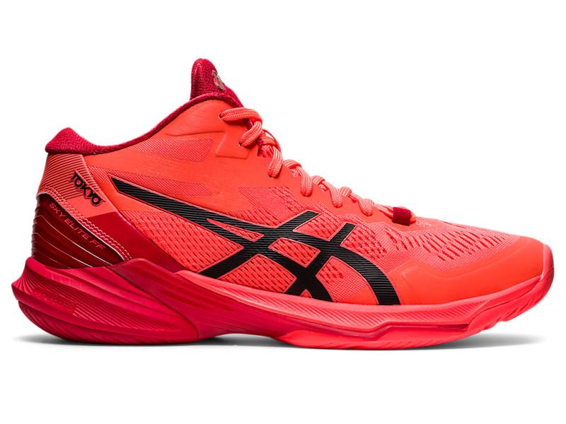 Sapatos De Voleibol Asics SKY ELITE FF MT 2 TOKYO Homem Vermelhas, 1587A675.860